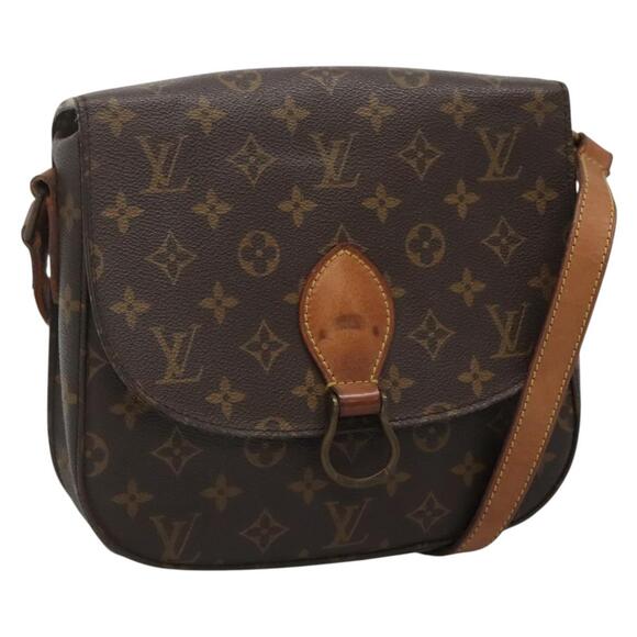LOUIS VUITTON Monogram Monogram Saint Cloud GM Shoulder Bag M51242 - Picture 1 of 16